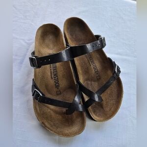 Birkenstock Mayari Birko-Flor  Graceful Women's Black Sandals